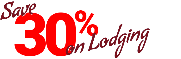 30% OFF Lodging & Access to exclusive Lift Ticket Discounts